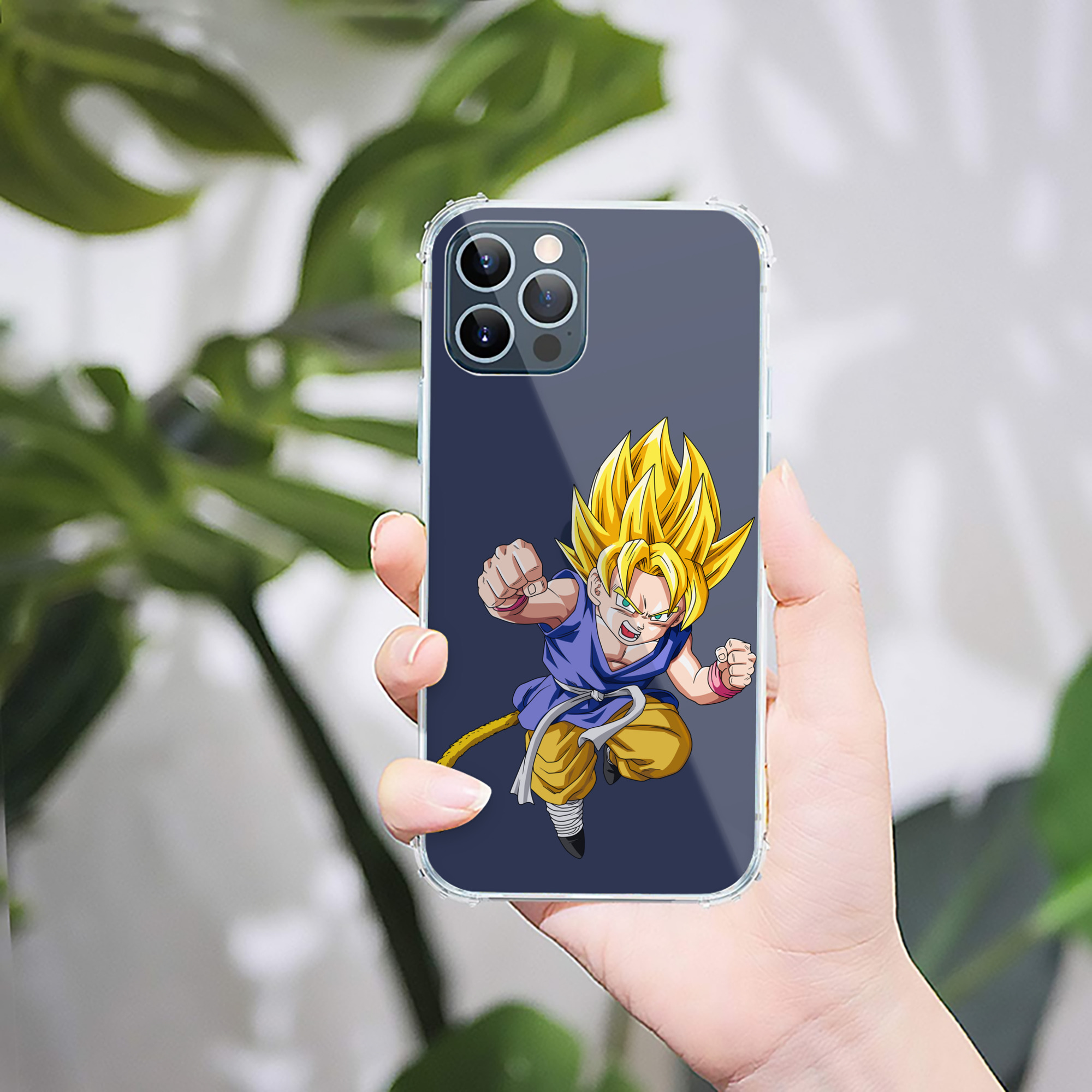 （画像用） ドラゴンボール ベジット DRAGON BALL Vegetto 【iPhone 12シリーズ対応】透明スマホケース（クリアソフトケース）